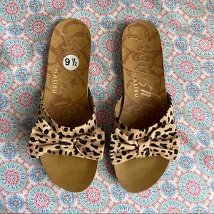 Blowfish | Leopard sandal